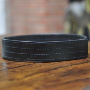Acne Jeans black leather belt size 70 cm = small / XS